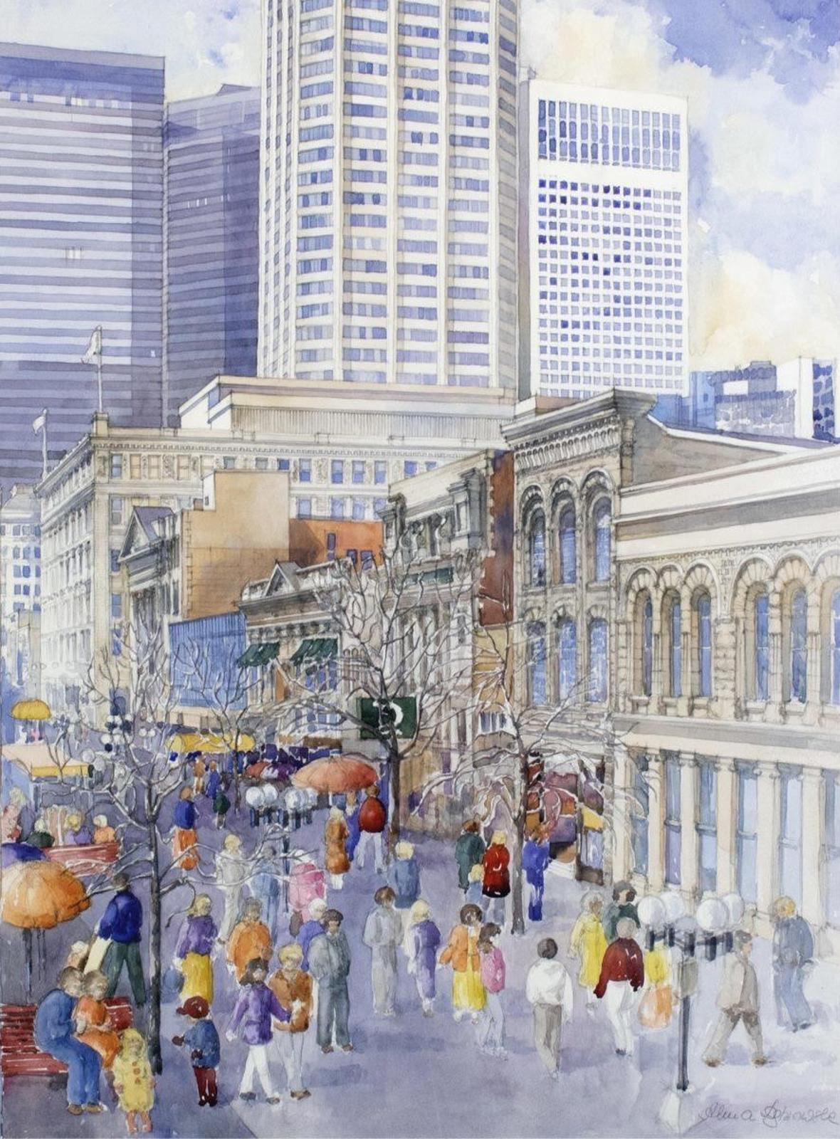 Alina Dabrowska (1932-2012) - Stephen Avenue Mall