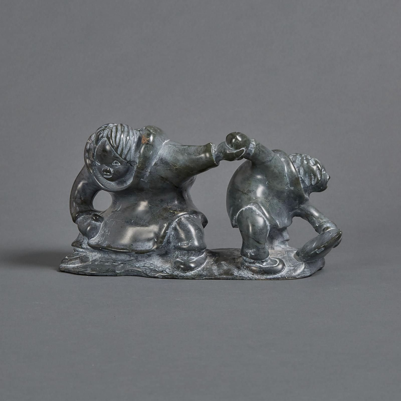 Daniel Inukpuk (1942-2015) - Children Playing