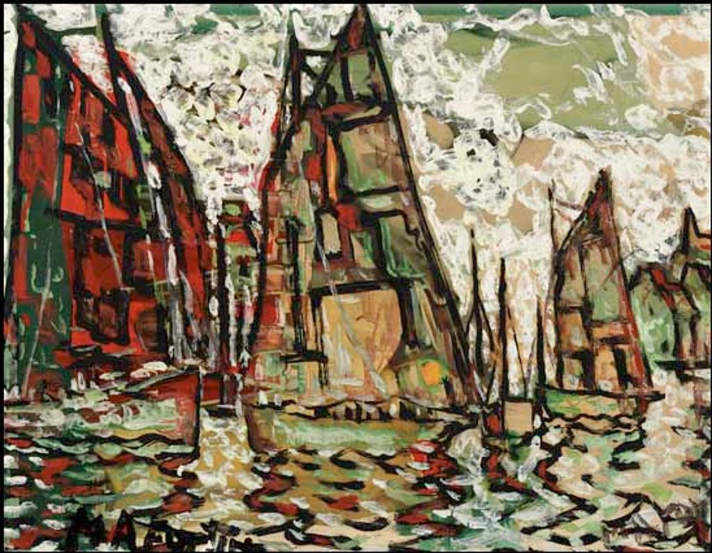 Marc-Aurèle Fortin (1888-1970) - Bateaux