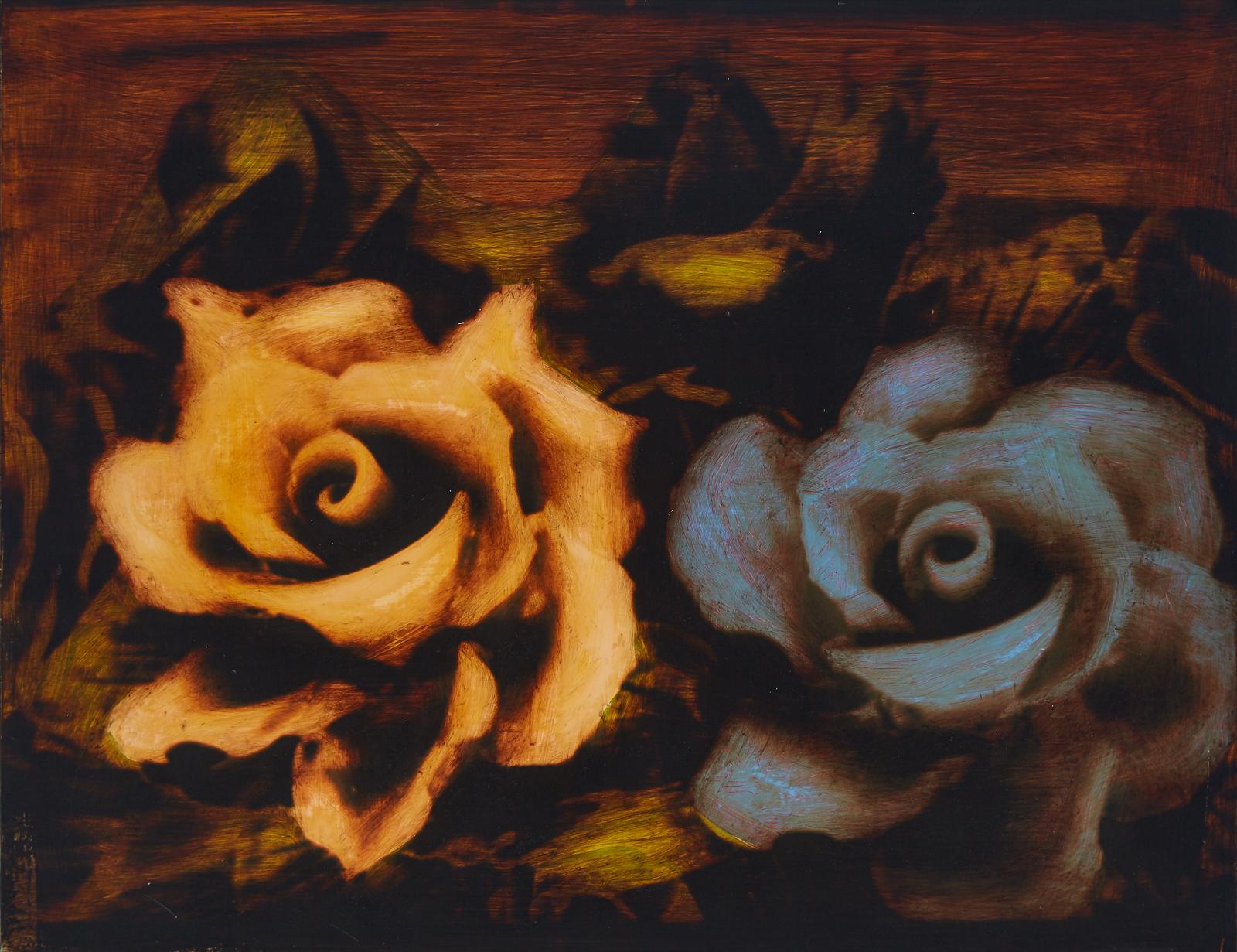 Sarah Nind (1957) - Nature Morte - Blue Moon, 1993