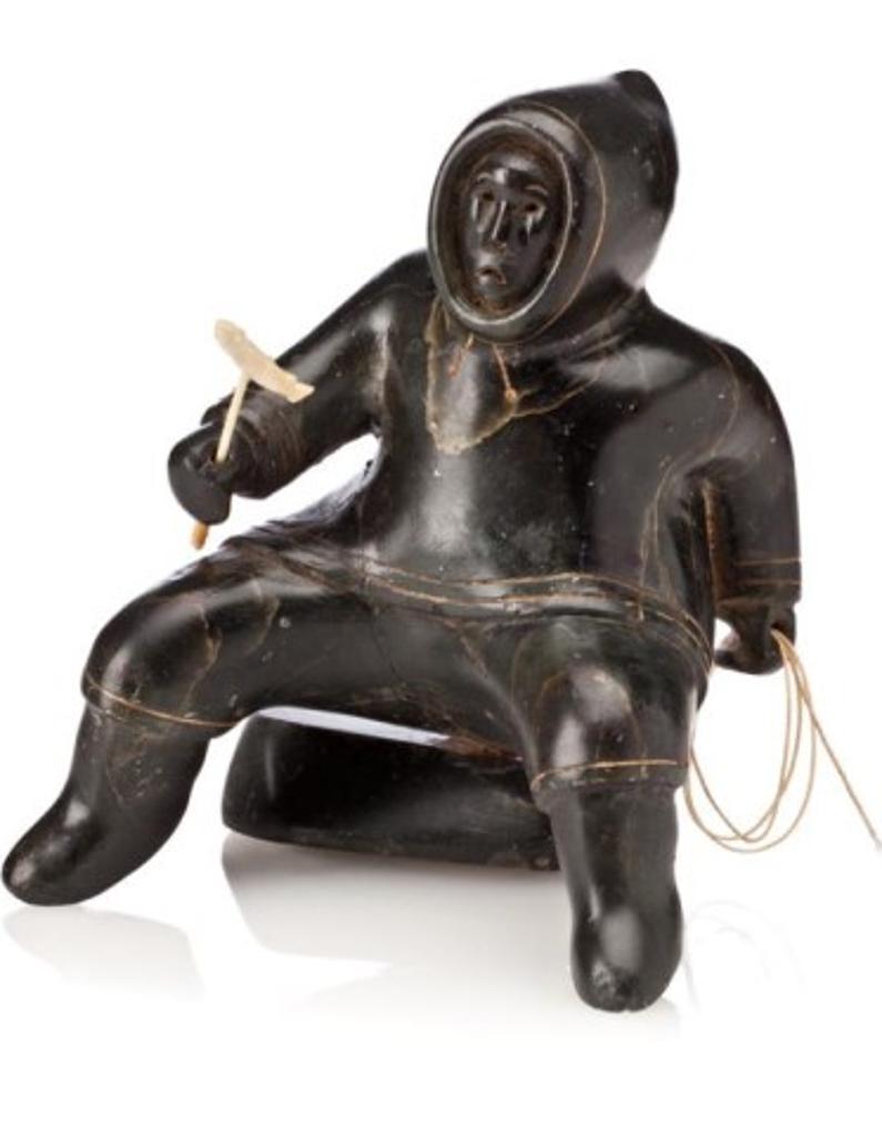 Akeeaktashuk (1898-1954) - Seated Fisherman