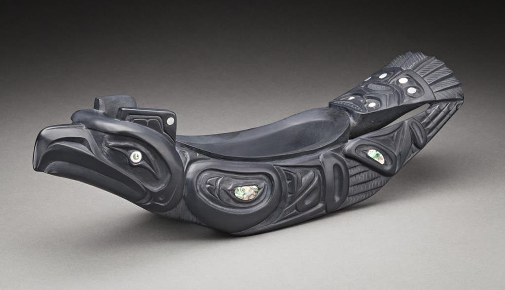Lionel Samuels (1963) - HAIDA, OLD MASSETT/VANCOUVER, Raven Feast Dish, c. 2010