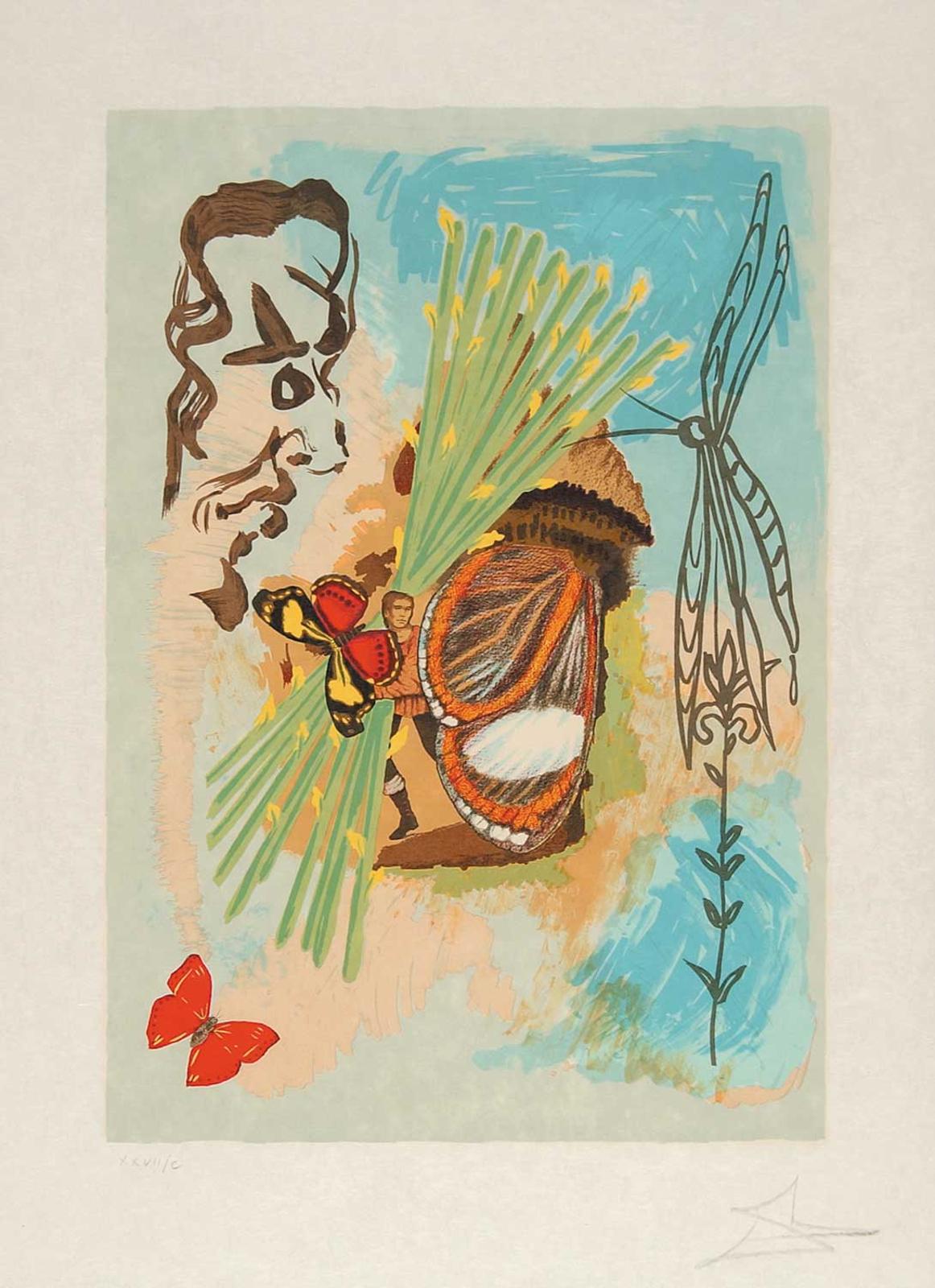 Salvador Dalí (1904-1989) - Overseer  #XXVII/C