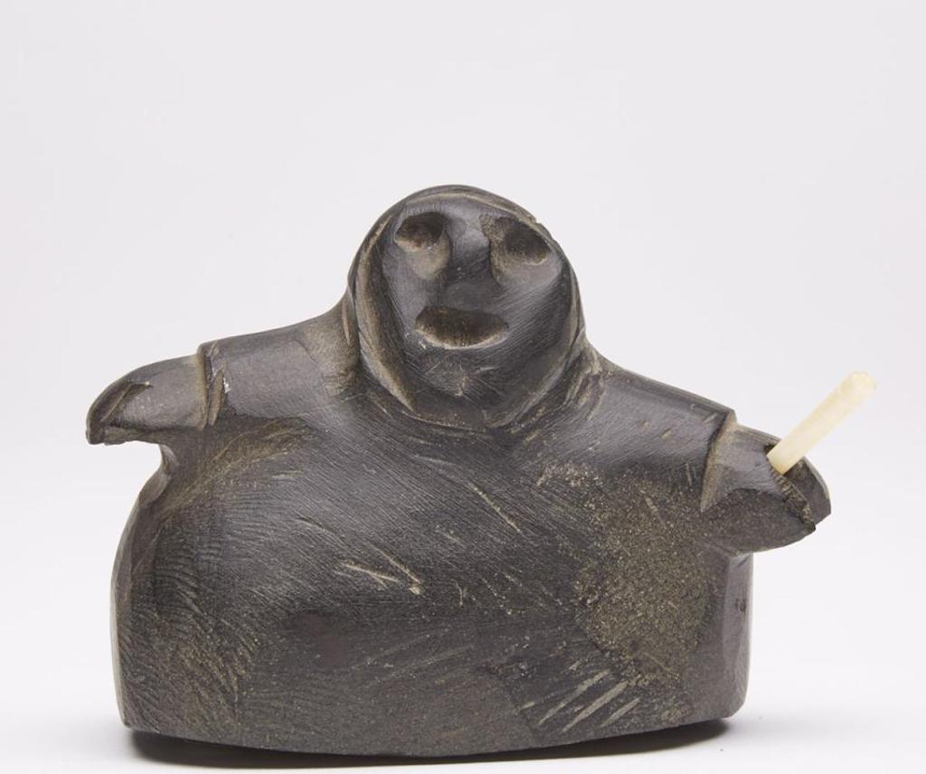 Tuna Iquliq (1935-2015) - Happy Rotund Hunter