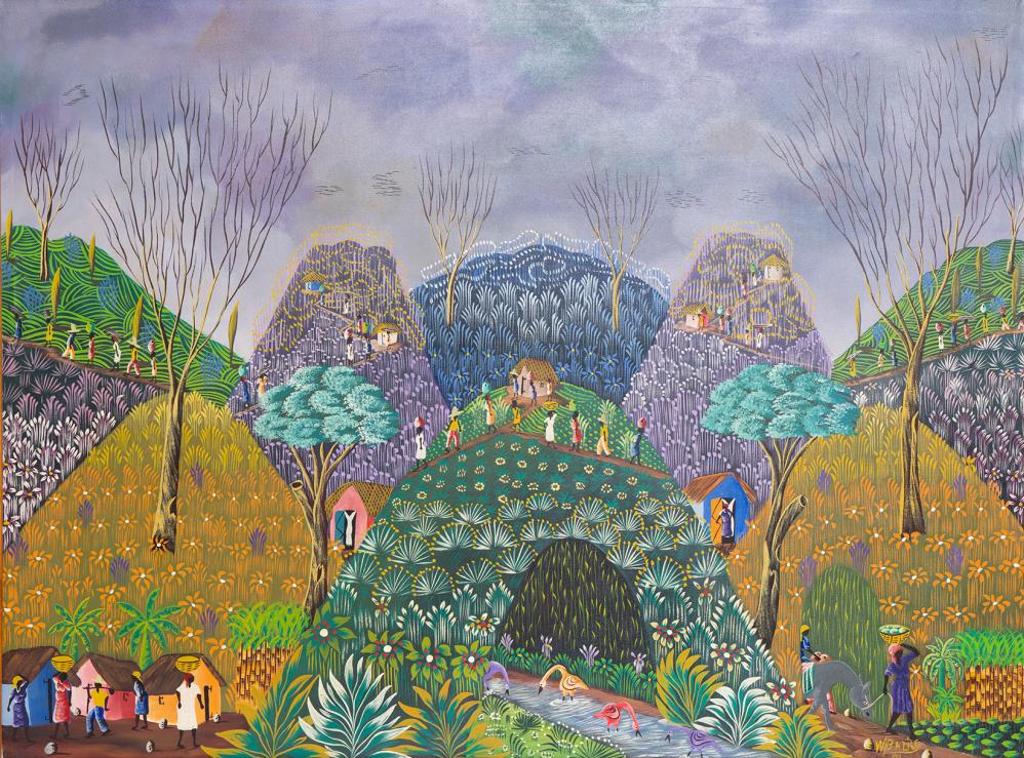 Wilner Bazile - Untitled - Village