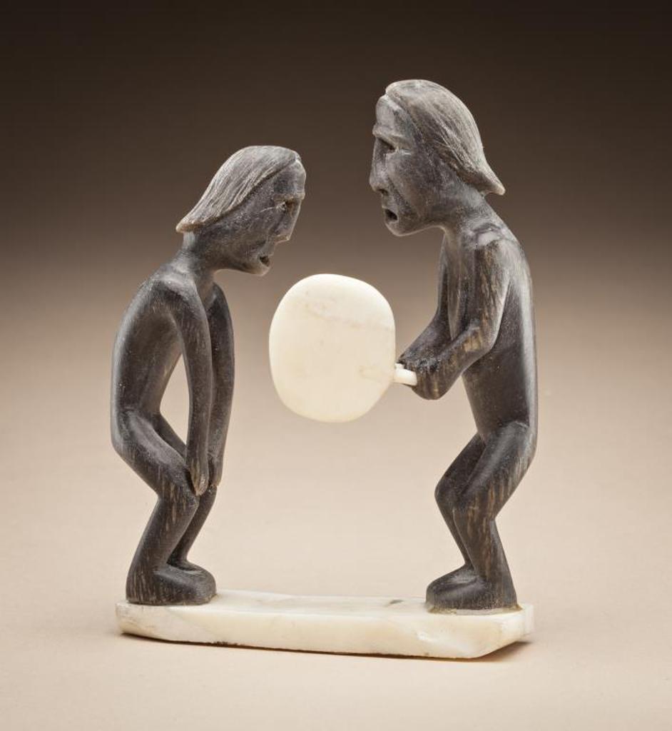 Duge Utuak - 1972, horn and ivory,