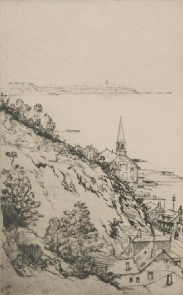 Robert Wakeham Pilot (1898-1967) - Quebec Etching