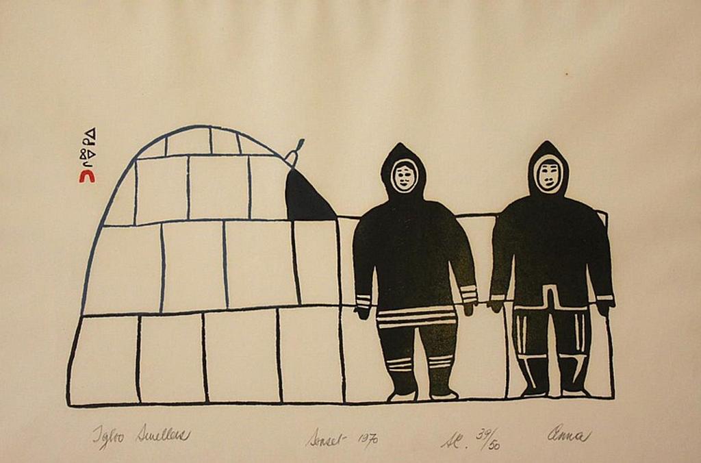 Anna Kingwatsiak (1911-1971) - Igloo Dwellers
