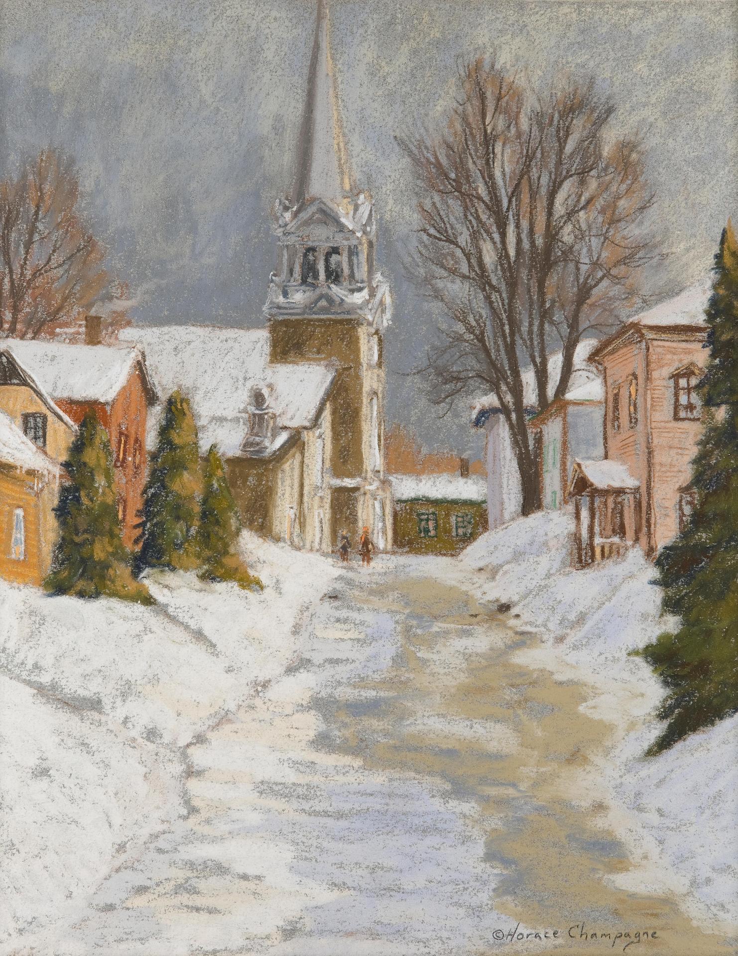 Horace Champagne (1937) - Eglise de la Fabrique Bonne Ste Anne
