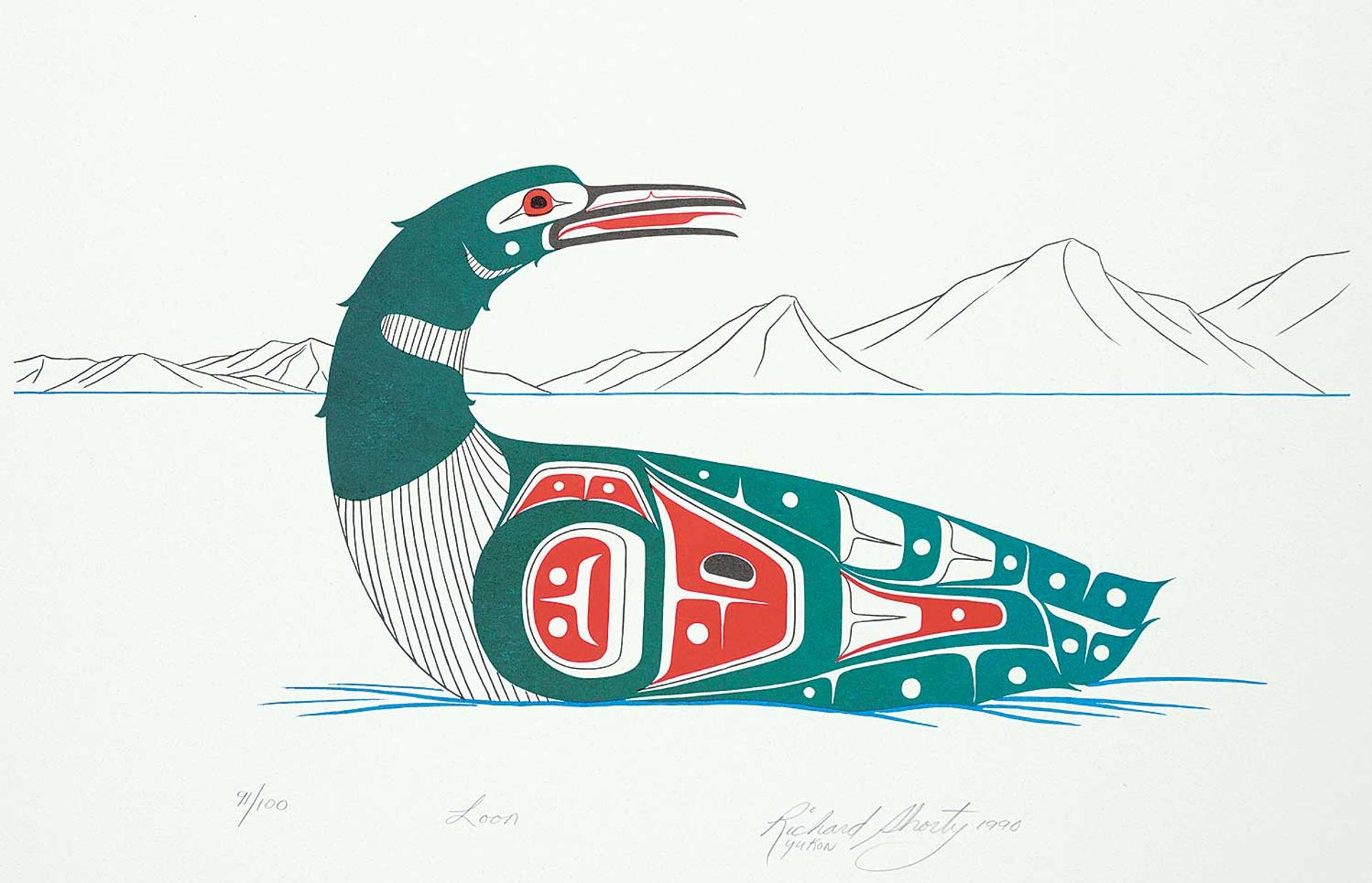 Richard Shorty (1959) - Loon  #91/100