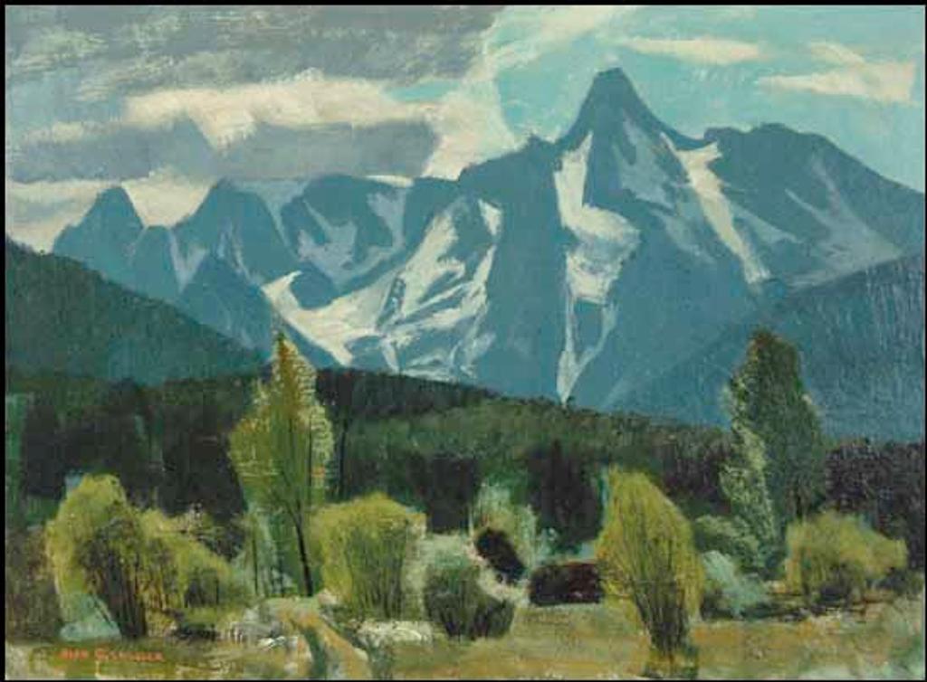Alan Caswell Collier (1911-1990) - Down the Soundless Valley, Skeena River, BC