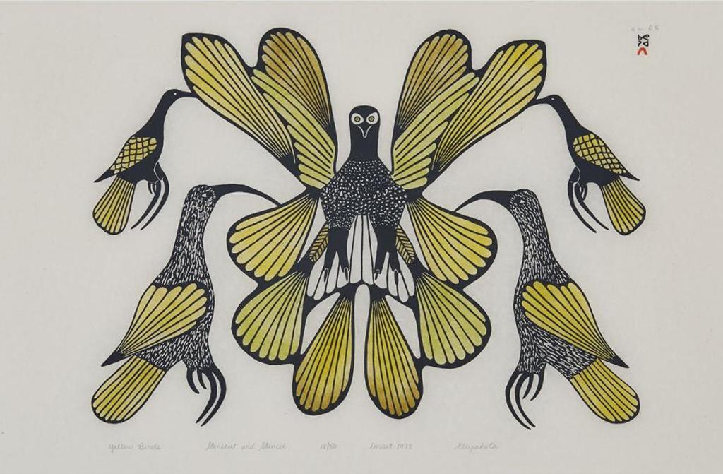 Eliyakota Samualie (1939-1987) - Yellow Birds