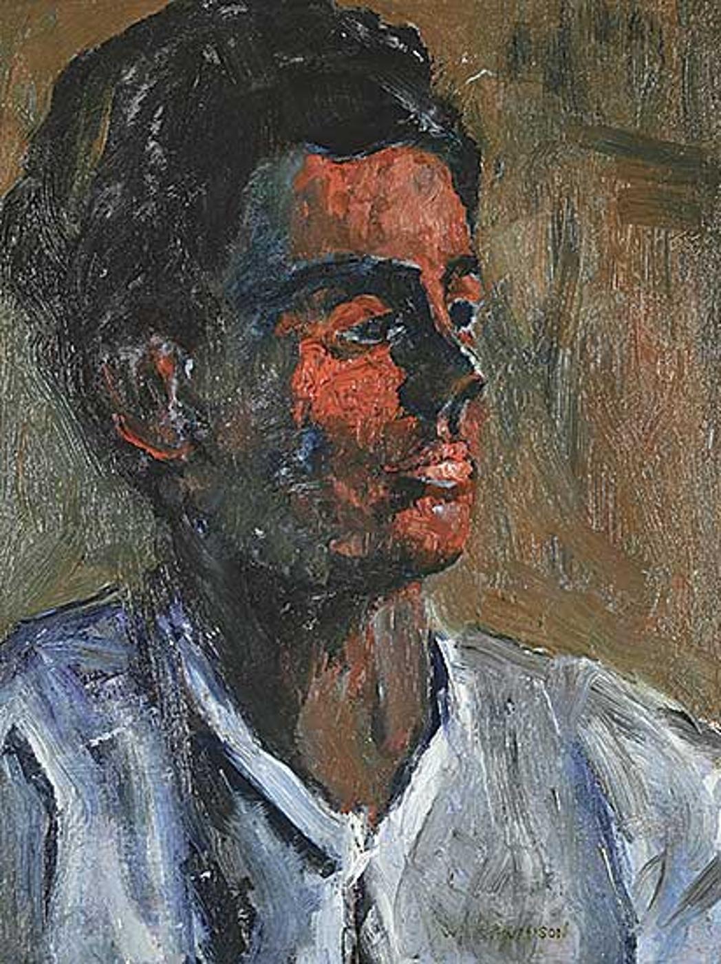 William Lewy Leroy Roy Stevenson (1905-1966) - Self Portrait