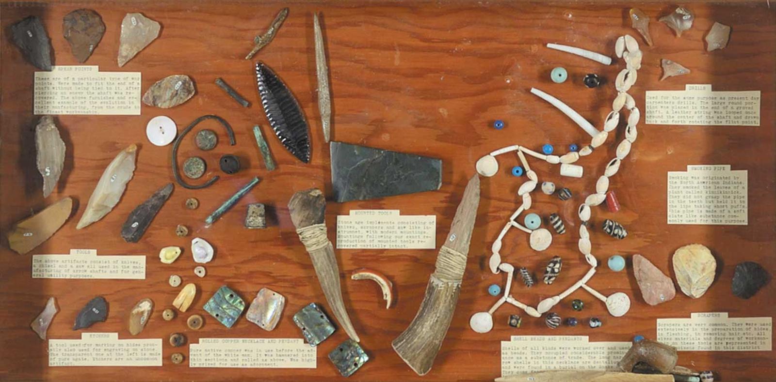 First Nations Basket School - Collection of First Nation Tools and Ornaments