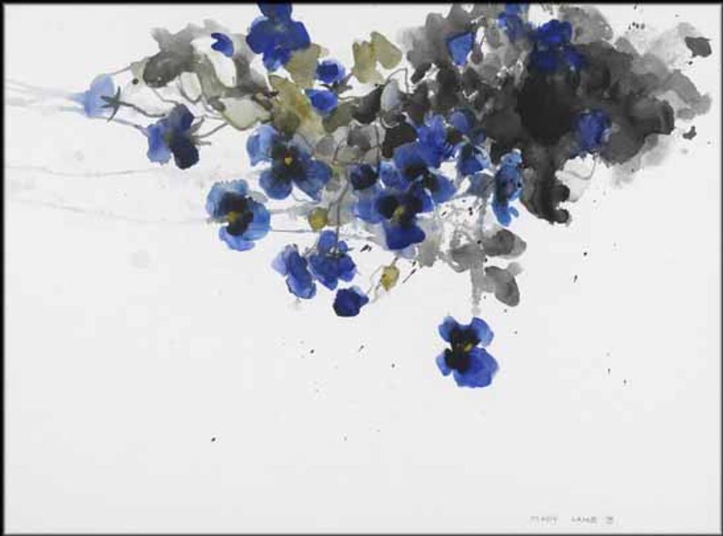 Molly Joan Lamb Bobak (1922-2014) - Pansies