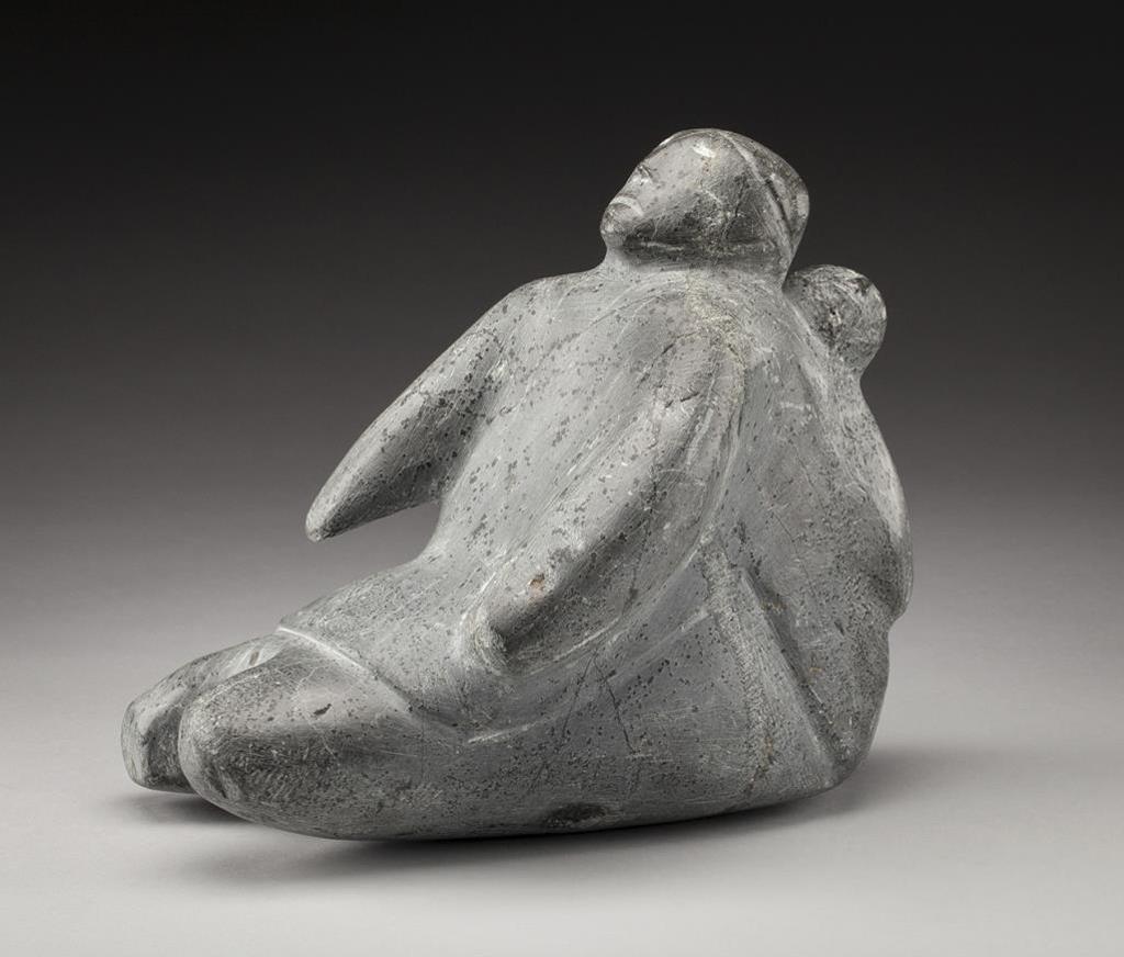 Marc Alikaswa (1928-2010) - Seated Mother and Child