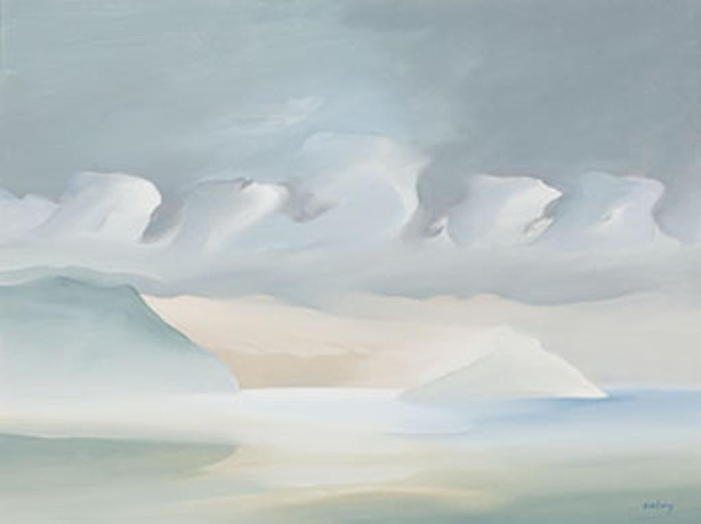 Toni (Norman) Onley (1928-2004) - Clouds, Hecate Strait, BC