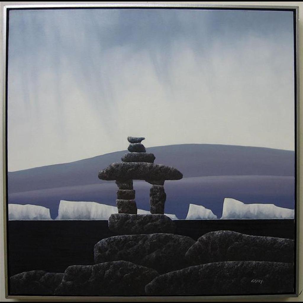 Kenneth (Ken) Michael Kirkby (1940-2023) - Inukshuk