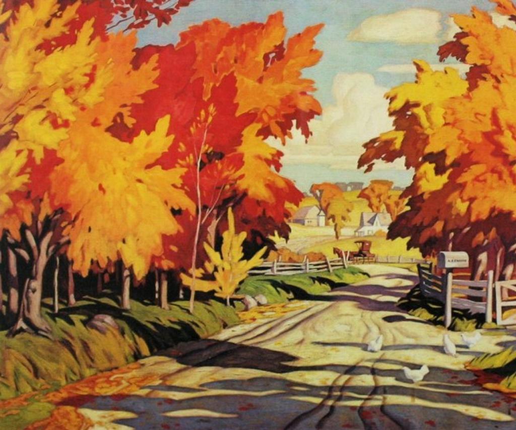 Alfred Joseph (A.J.) Casson (1898-1992) - Country Road