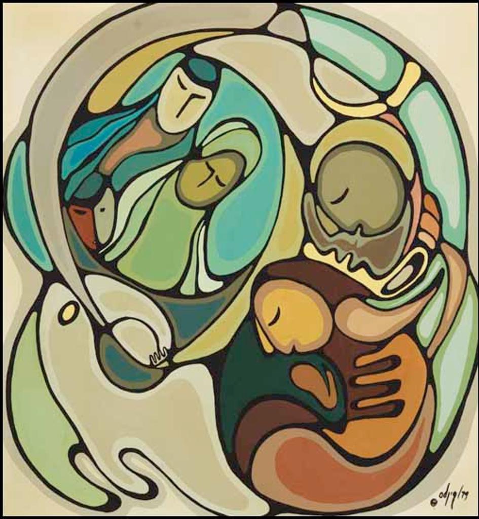 Daphne Odjig (1919-2016) - My World, Their World
