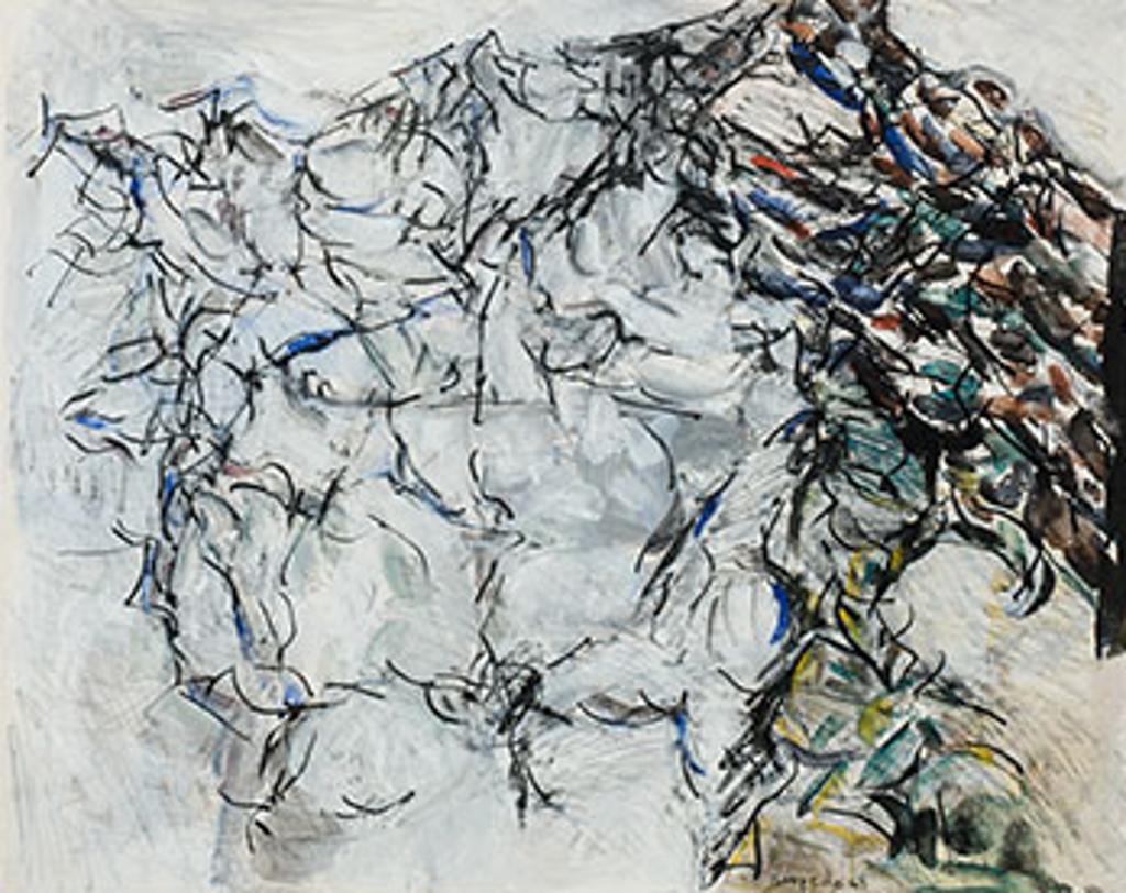 Jean-Paul Riopelle (1923-2002) - Superbagnères 1964-1965