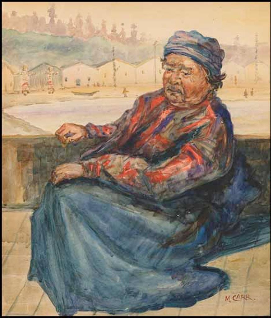 Emily Carr (1871-1945) - Native Woman at Alert Bay