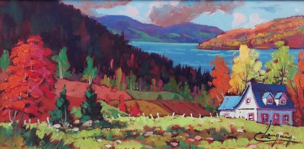 Claude Langevin (1942-2024) - Laurentides/The Laurentians, 1996