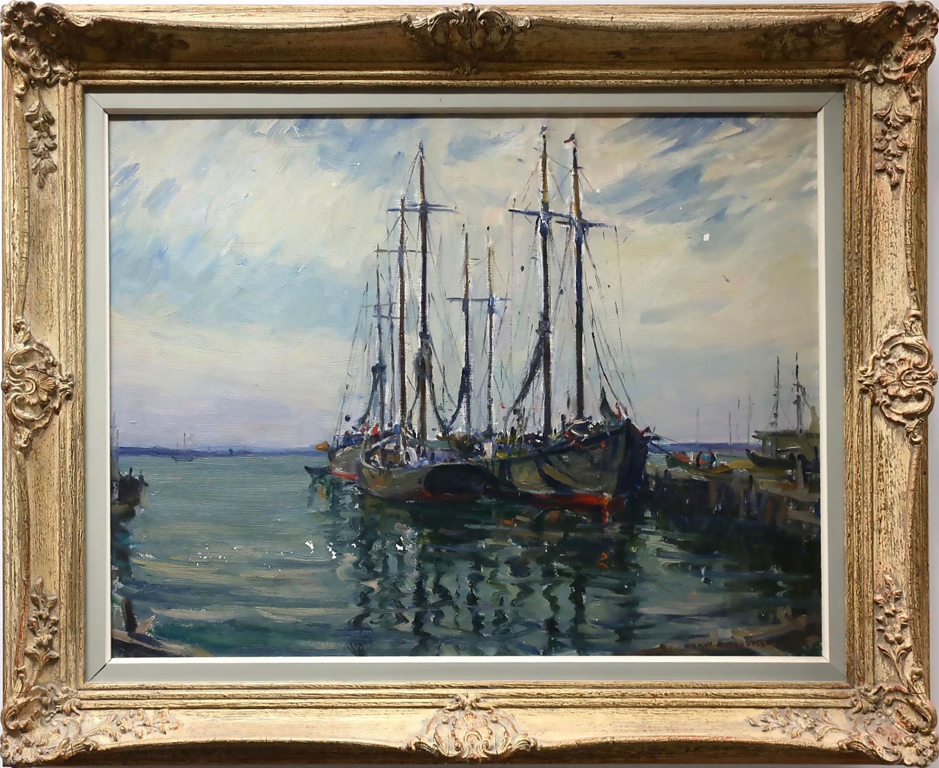 Manly Edward MacDonald (1889-1971) - Untitled (Boats At Rest)