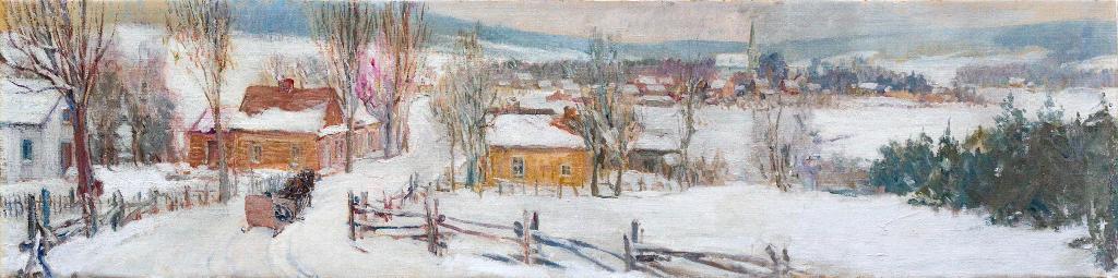 Frederick William Hutchison (1871-1953) - Going To Mass