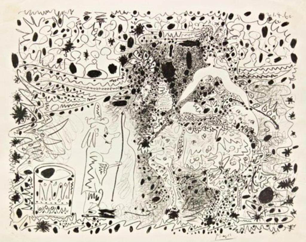 Pablo Ruiz Picasso (1881-1973) - Circus Rider