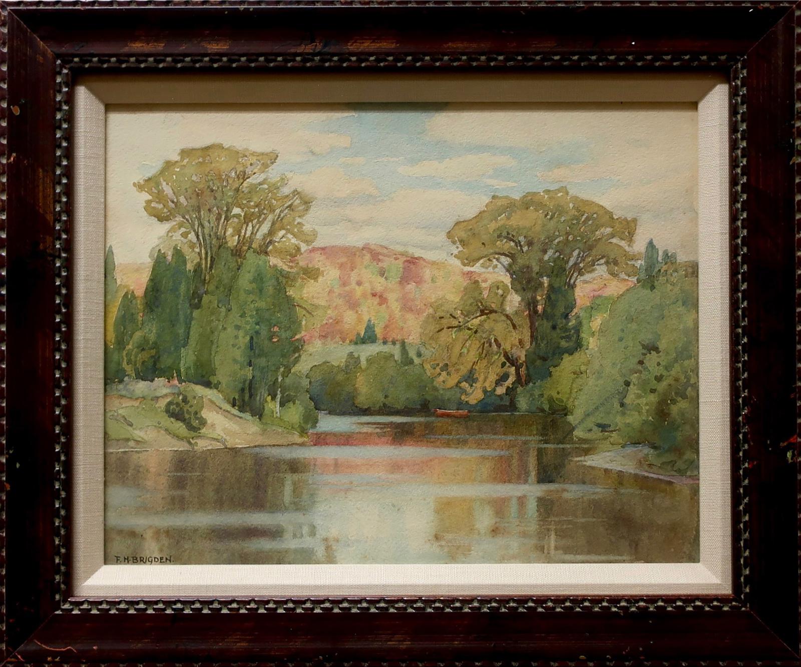Frederick Henry Brigden (1871-1956) - The Red Hill