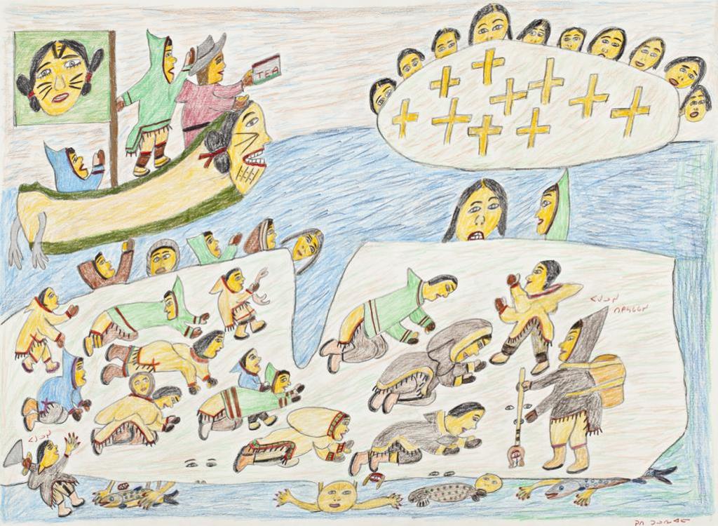Ruth Annaqtuusi (Annuktoshe) Tulurialik (1934) - Marble Island, 1995