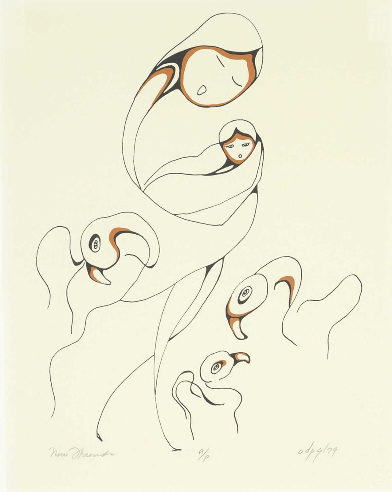 Daphne Odjig (1919-2016) - New Friends #A/P