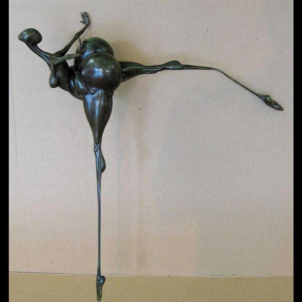 Initialed Ag - Nude Dancer