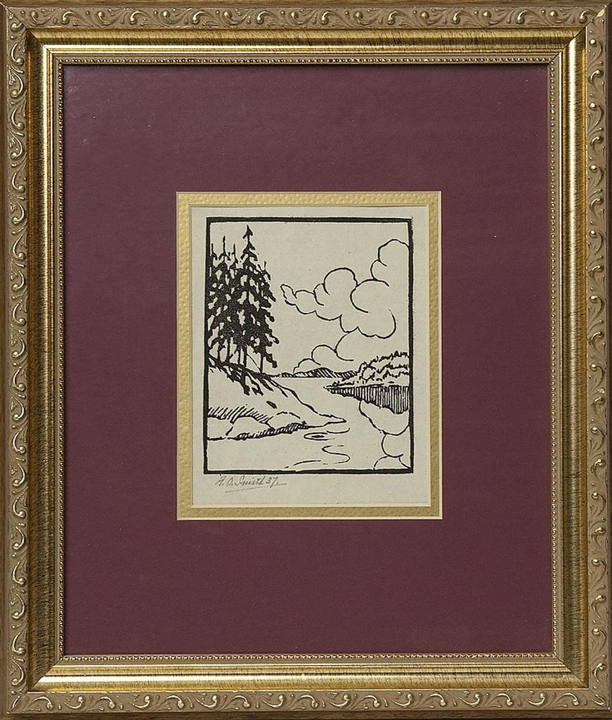 Arthur Oswald Smith (1887-1972) - Untitled - Untitled (River Scene)