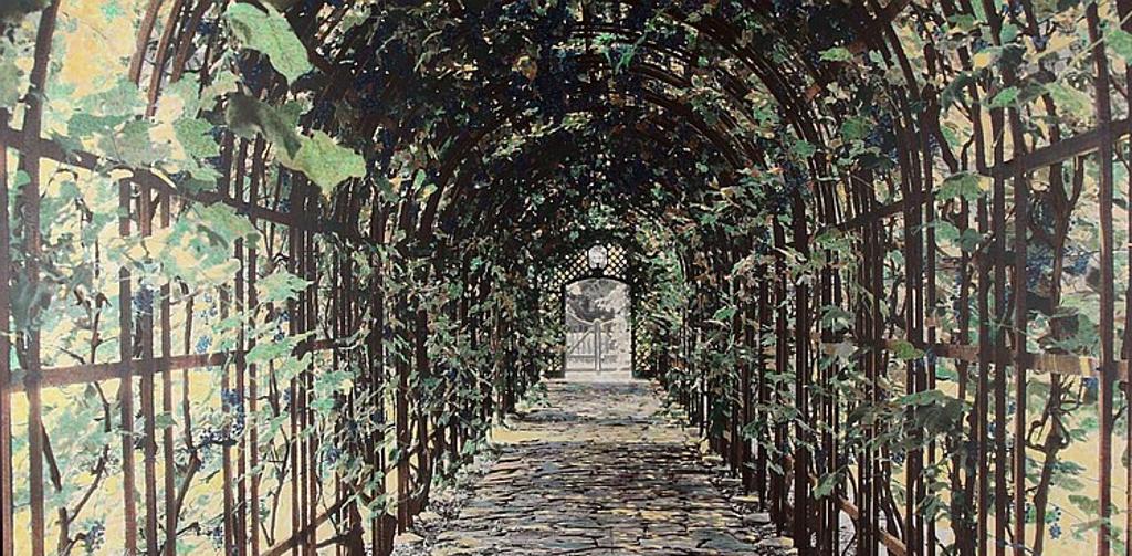 Russel Drisch (1944) - A French Garden Arbor #4