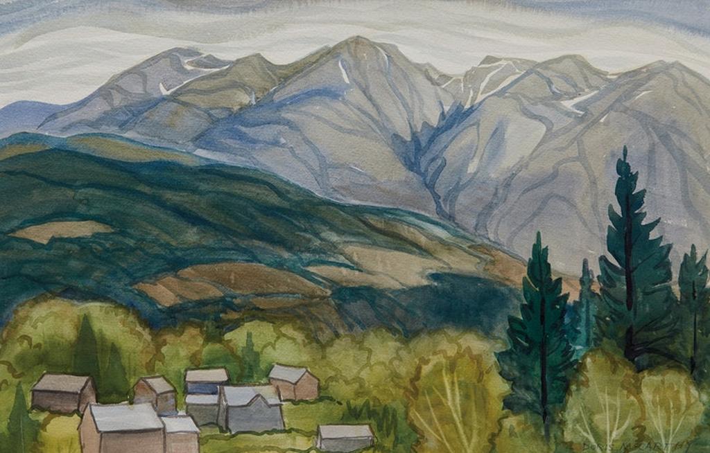 Doris Jean McCarthy (1910-2010) - From Whistler Parking Lot