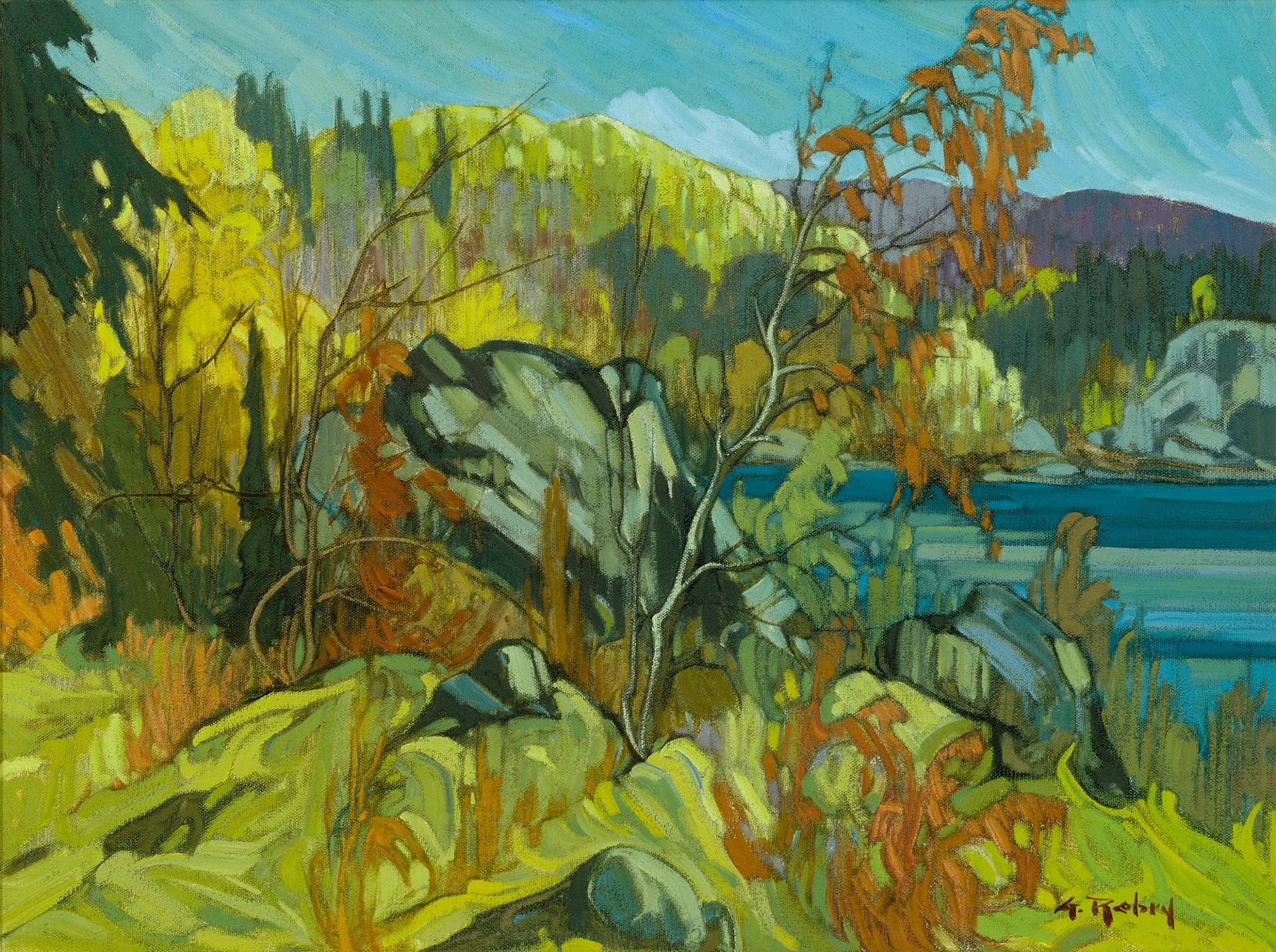 Gaston Rebry (1933-2007) - Mont-Carmel, 1988