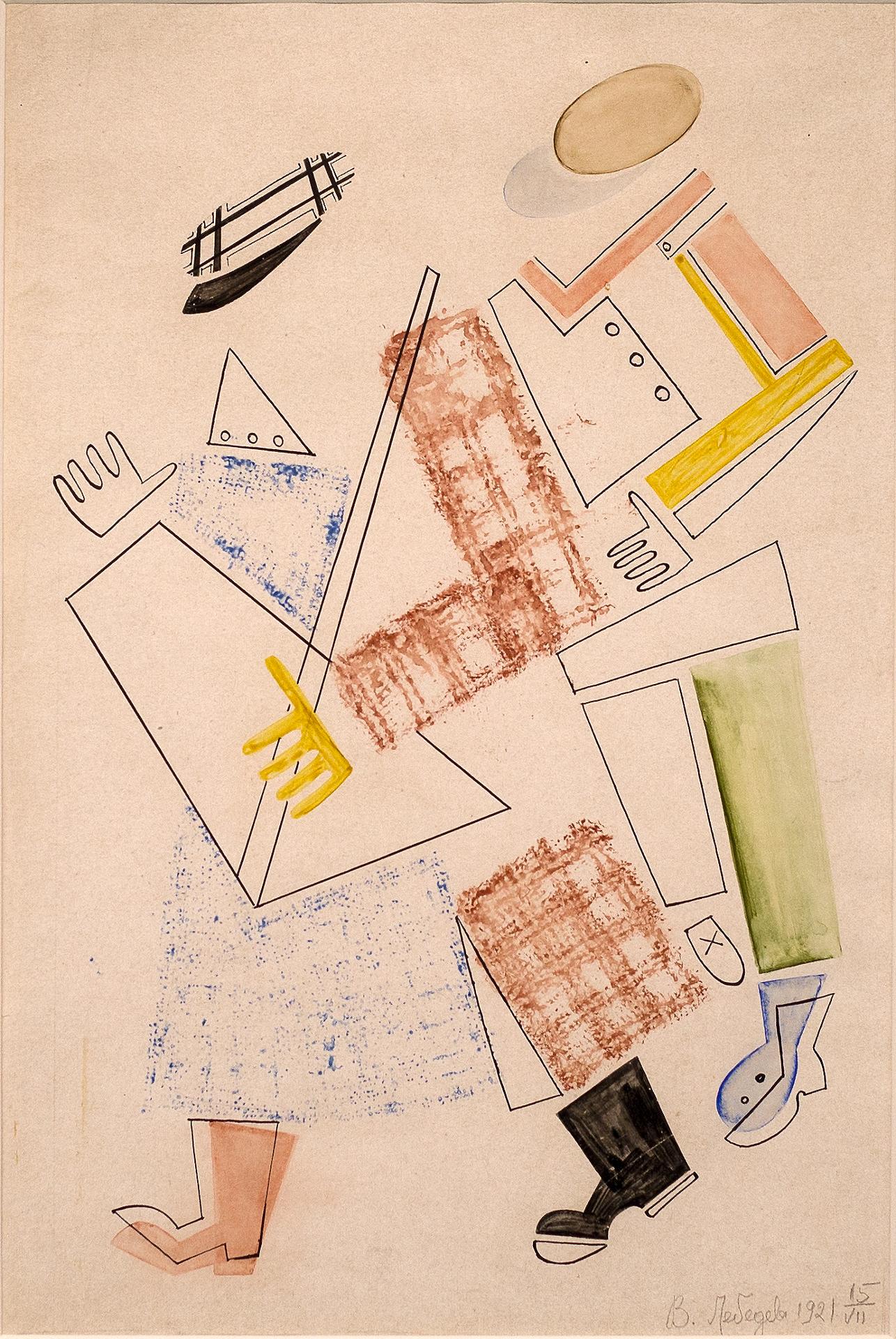 Vladimir Lebedev - Sans titre, 1921