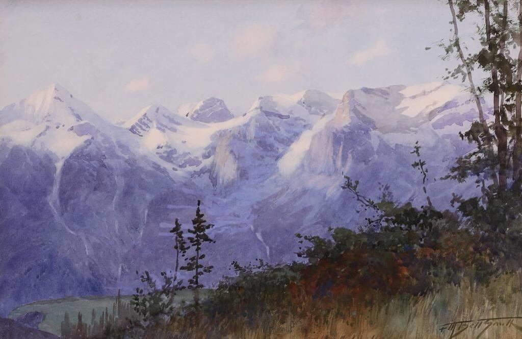 Frederic Martlett Bell-Smith (1846-1923) - A View Of The Emerald Group - Emerald Lake From Burgess Pass; Ca 1895