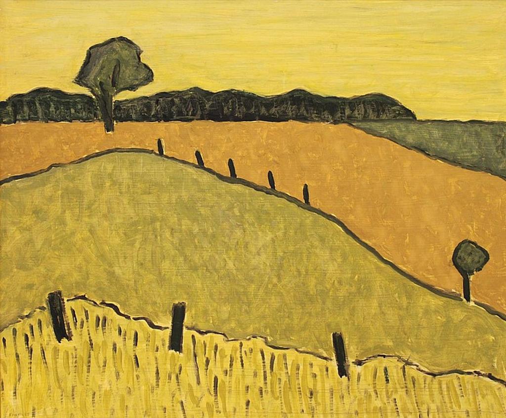 Barker Fairley (1887-1986) - oil on board
