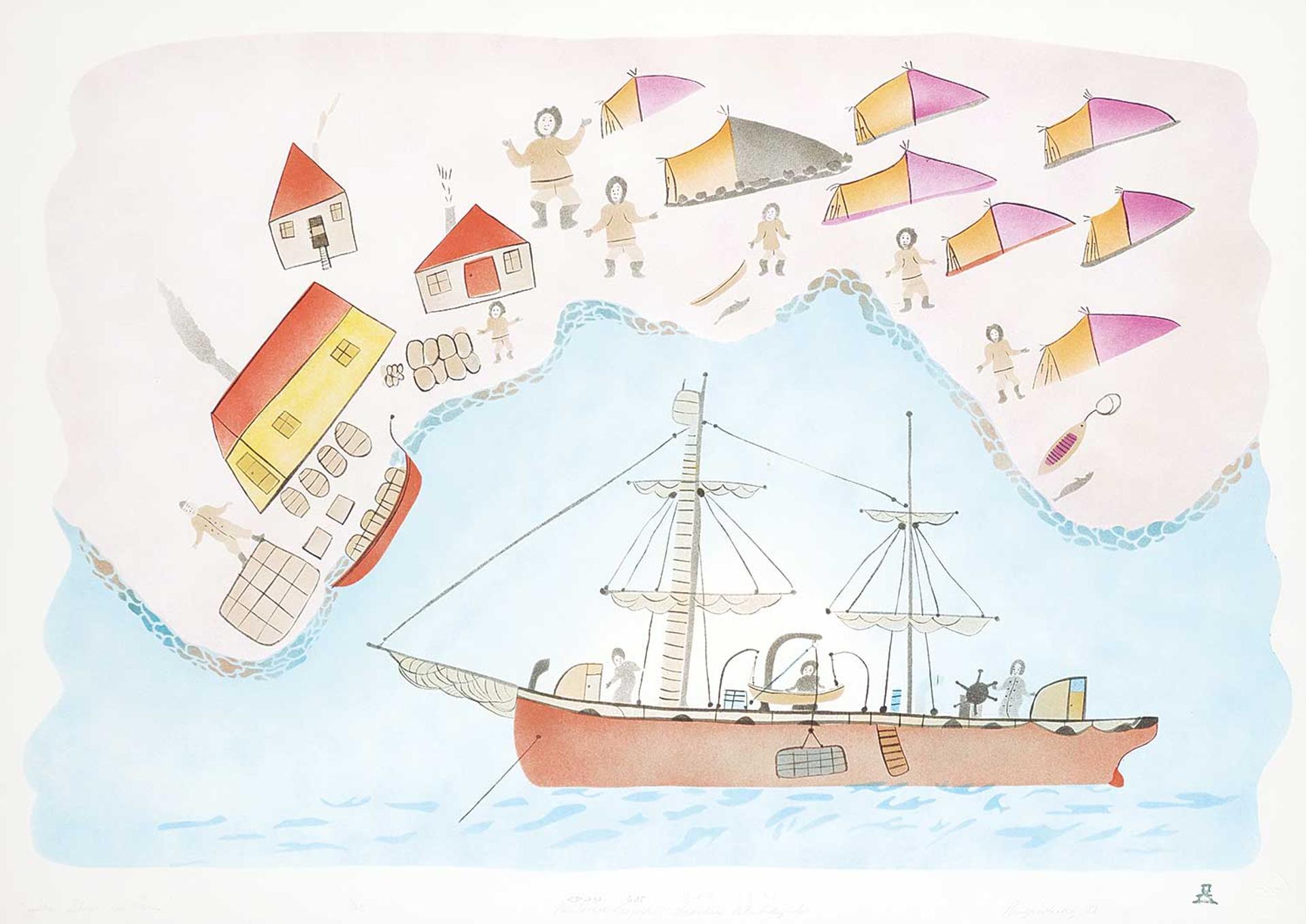 Pauloosie Karpik (1911-1988) - The Ship is Here! #9/35