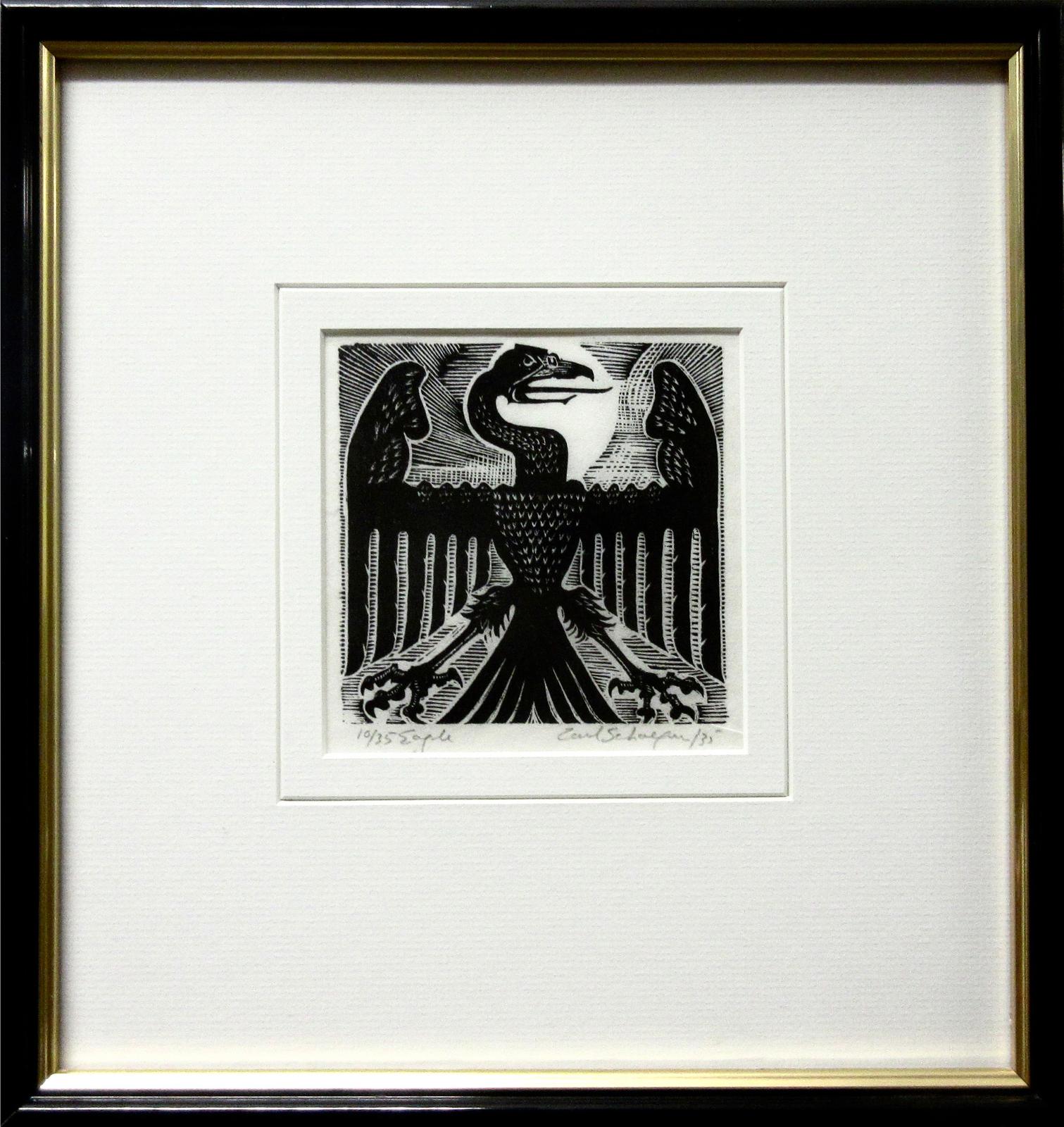 Carl Fellman Schaefer (1903-1995) - Eagle