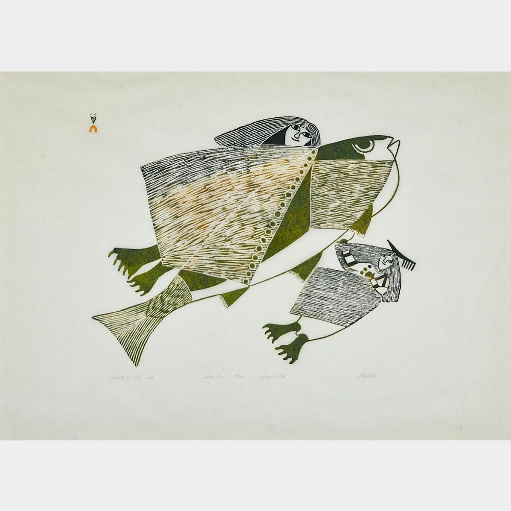 Pudlo Pudlat (1916-1992) - Spirits Of The Sea