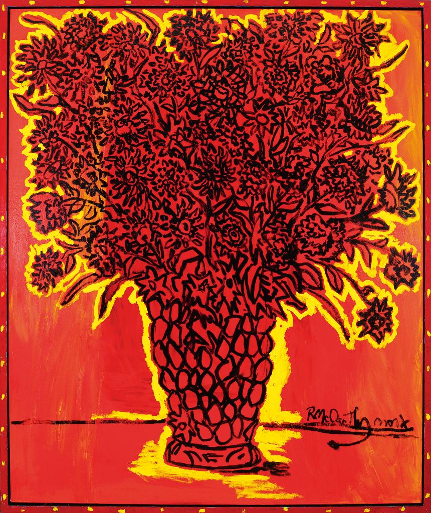 Roderick (Rick) Leon McCarthy (1941) - Floral Still Life