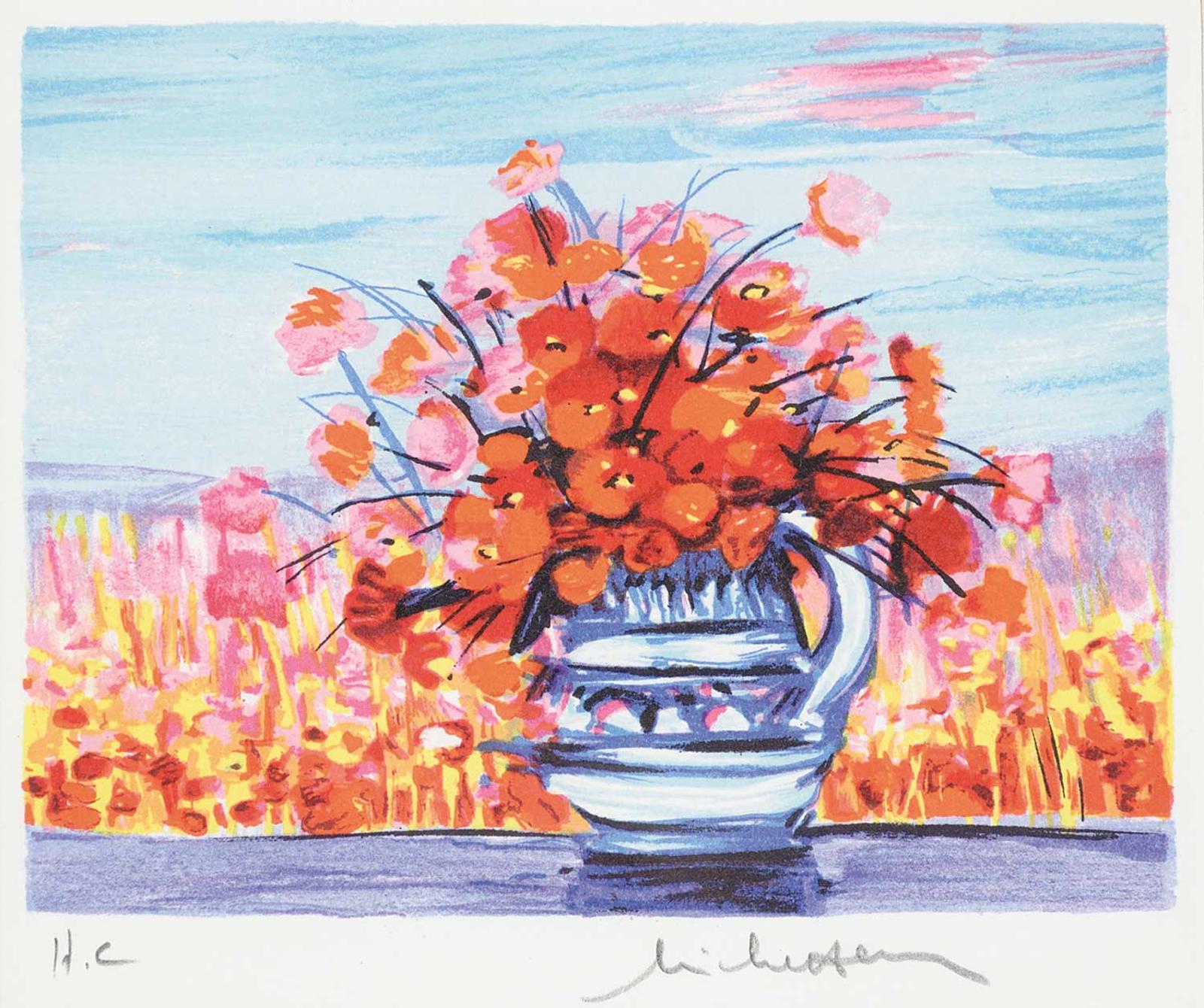 Michel Henry (1928-2016) - Untitled - Vase with a Bouquet of Flowers #H.C.