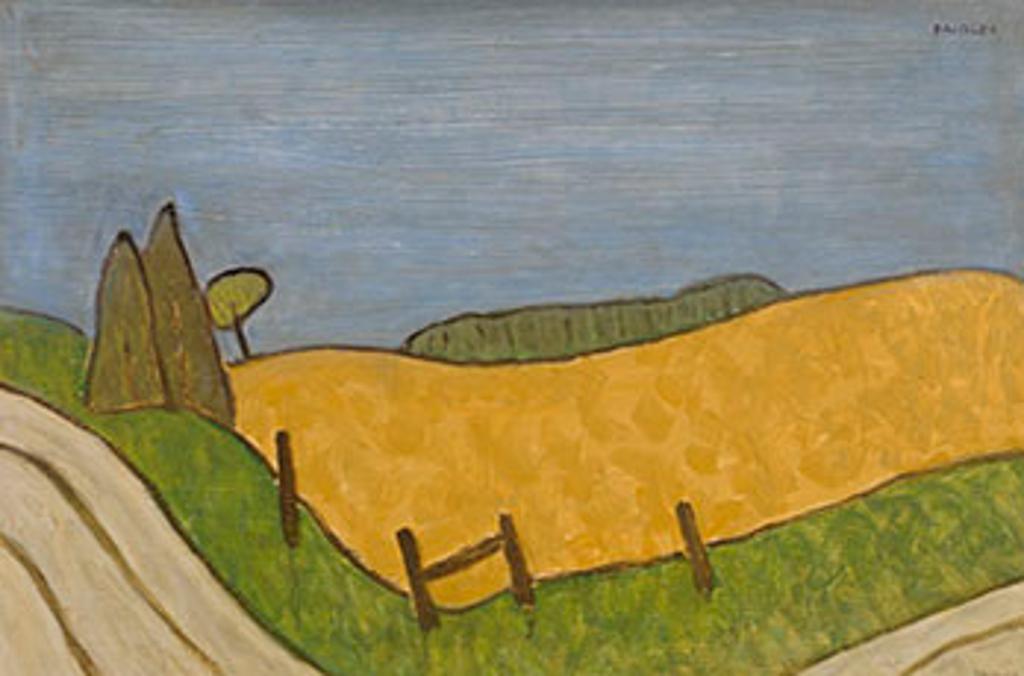 Barker Fairley (1887-1986) - Corner of Wheat Field