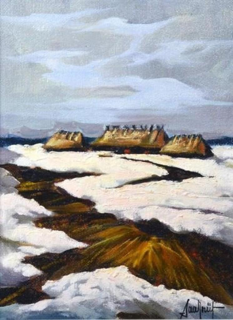 John Saarniit (1909-1982) - First Snow