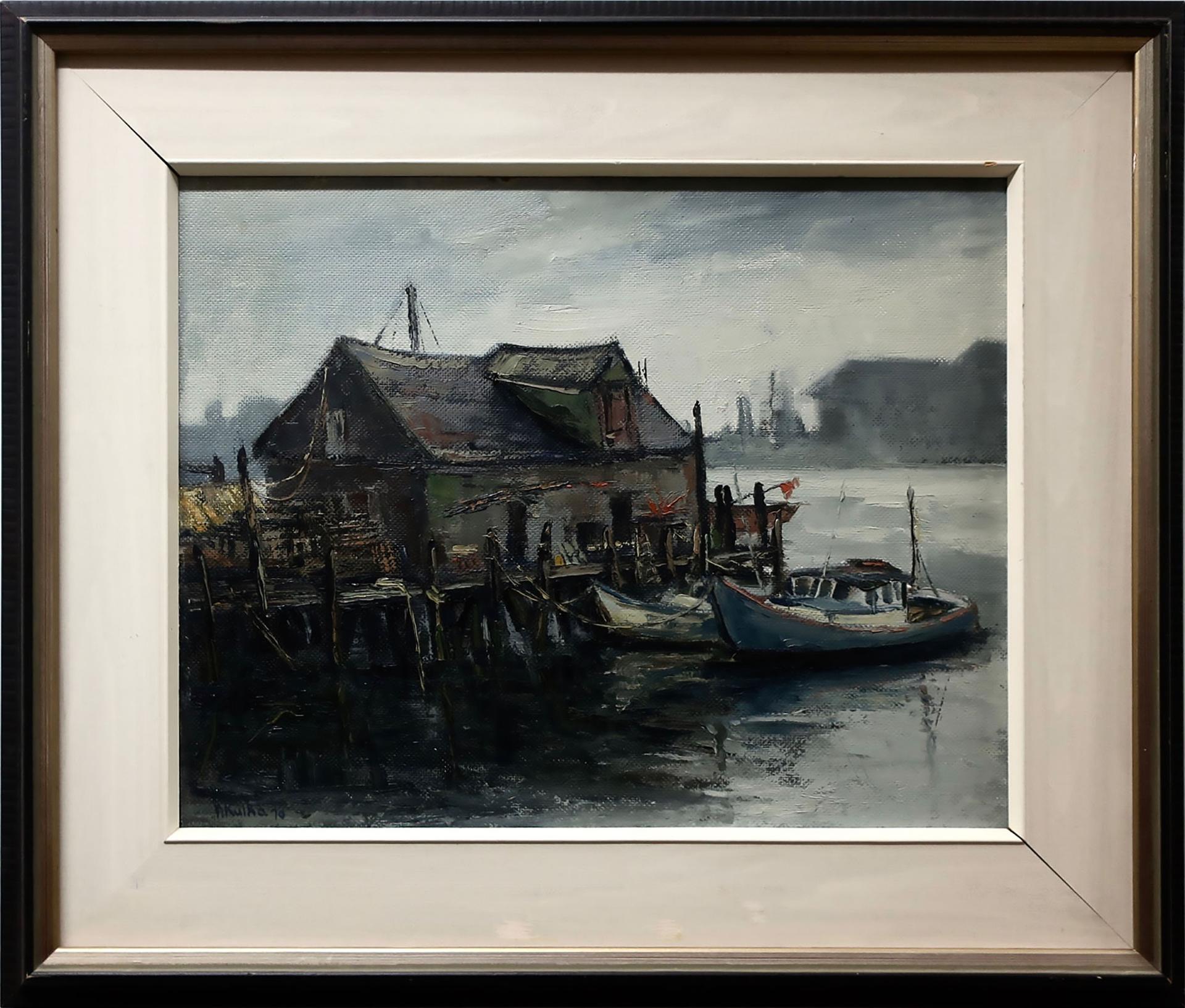 Pauline Holacin-Kulha (1933) - Fishing Shack - Gloucester, Mass.
