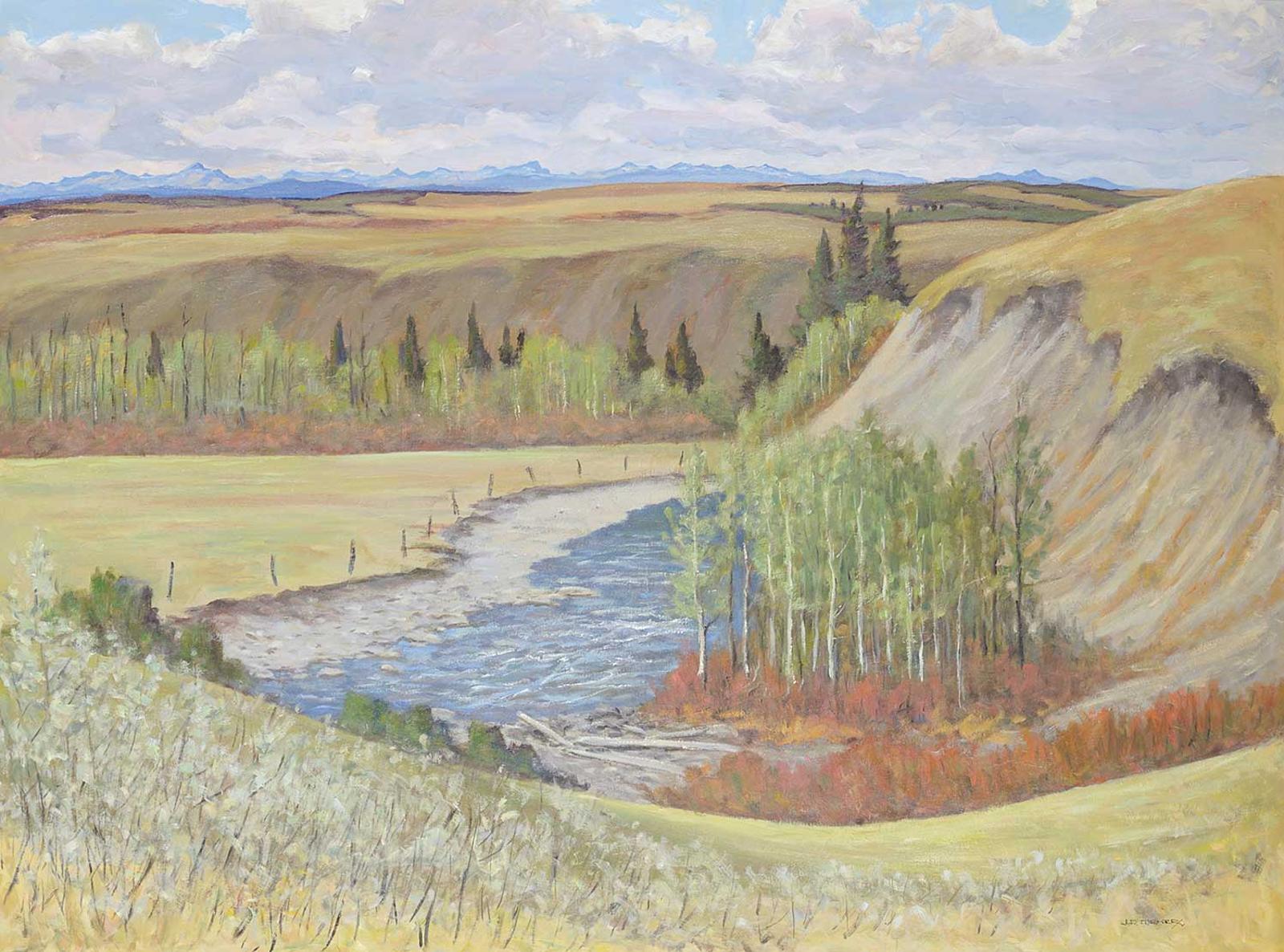 John Davenall Turner (1900-1980) - Jumping Pound Creek